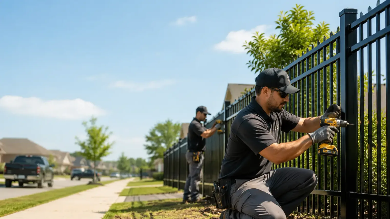 Metal Fence Installation in Coal Hill, AR